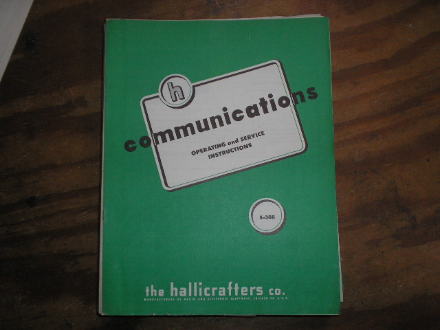 S-38B Receiver Operator  Service Instructions